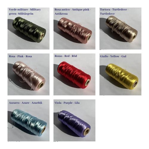 Färgpalett för broderi